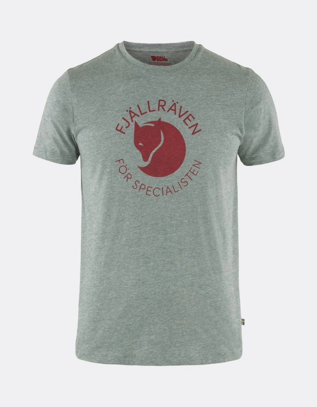 Fox Mens T-Shirt - Grey Melange 051, 3 of 2