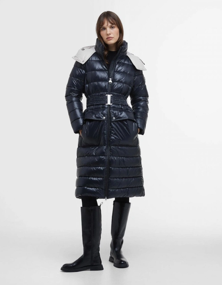 Aisha Womens Long Puffer Jacket