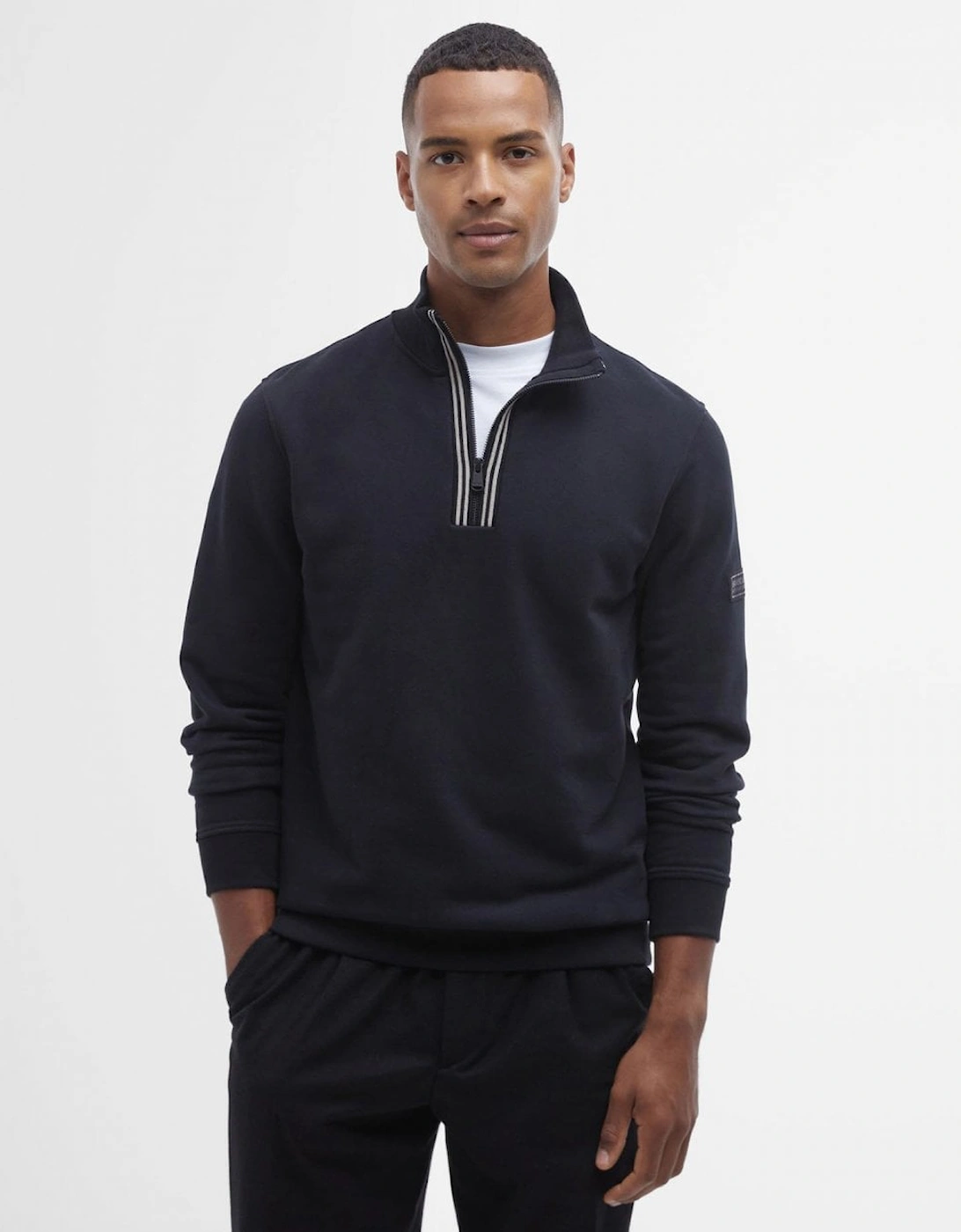 Lincoln Mens Funnel Neck Sweatshirt, 6 of 5