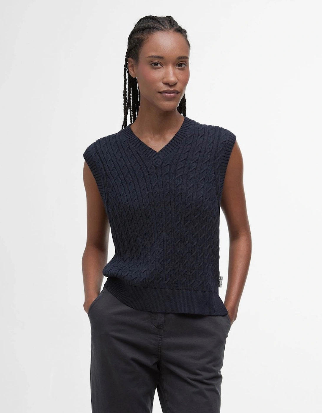 Hartland Womens Knit Tank Top, 8 of 7