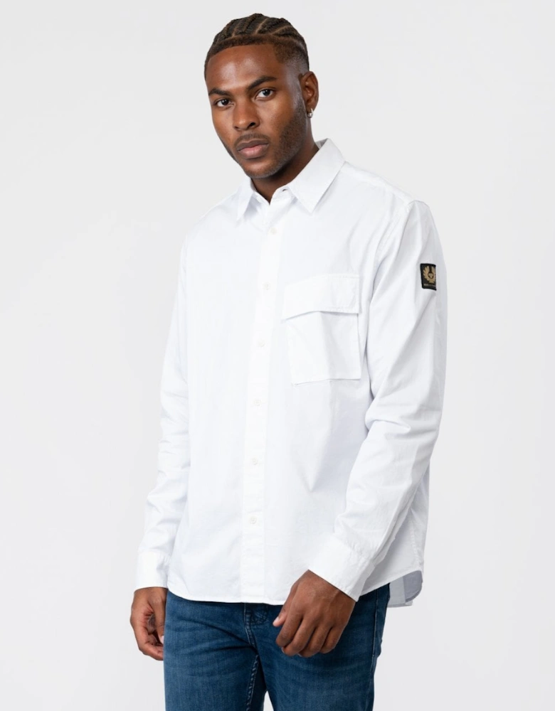 Scale Mens Shirt - White