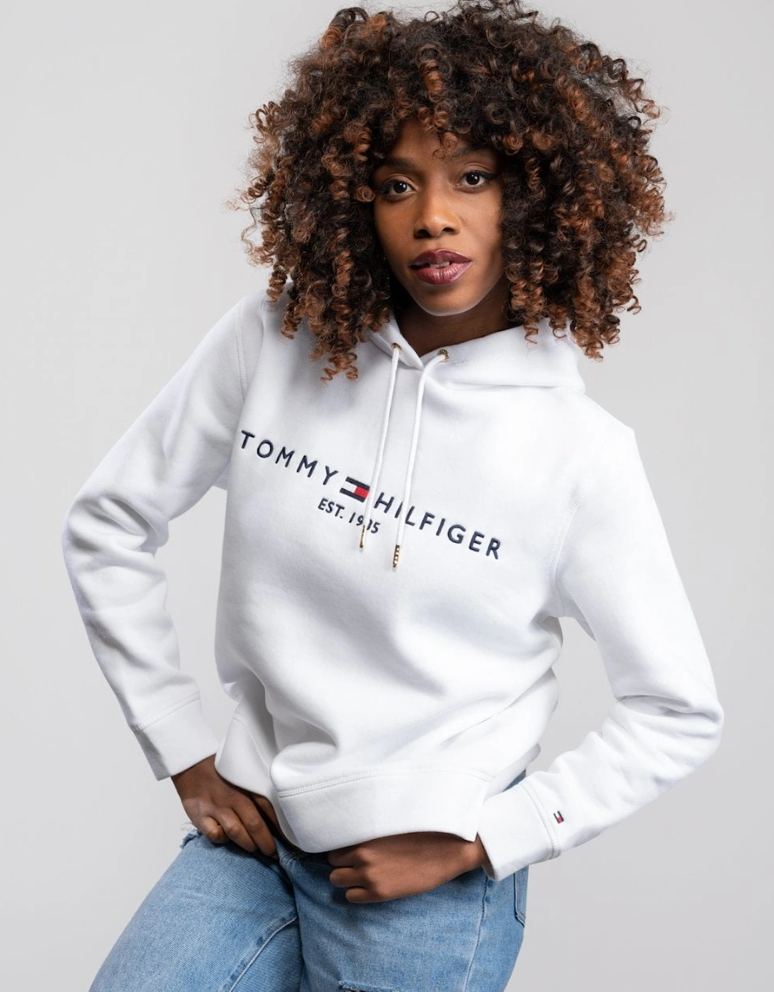 Heritage Logo Womens Hoodie, 7 of 6