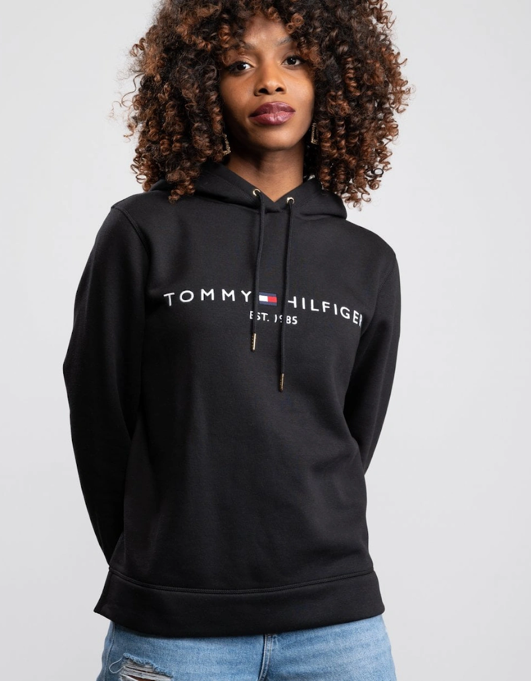 Heritage Logo Womens Hoodie, 7 of 6