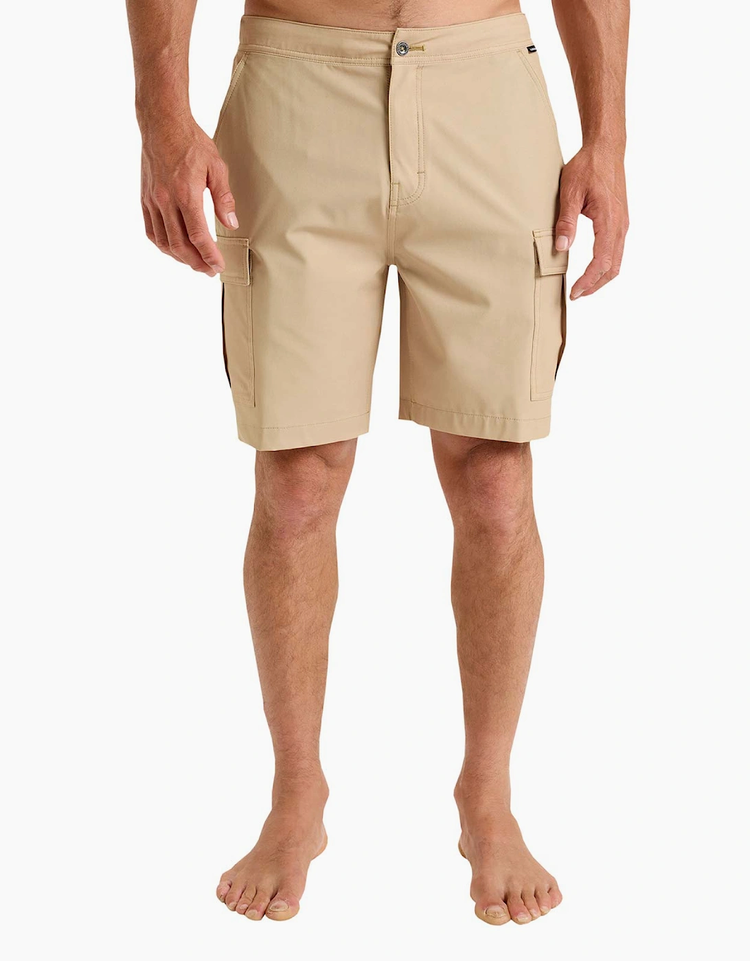 Quiksilver Men's Quiksilver Mens Half Jam Cargo 19" Cargo Shorts - Cream