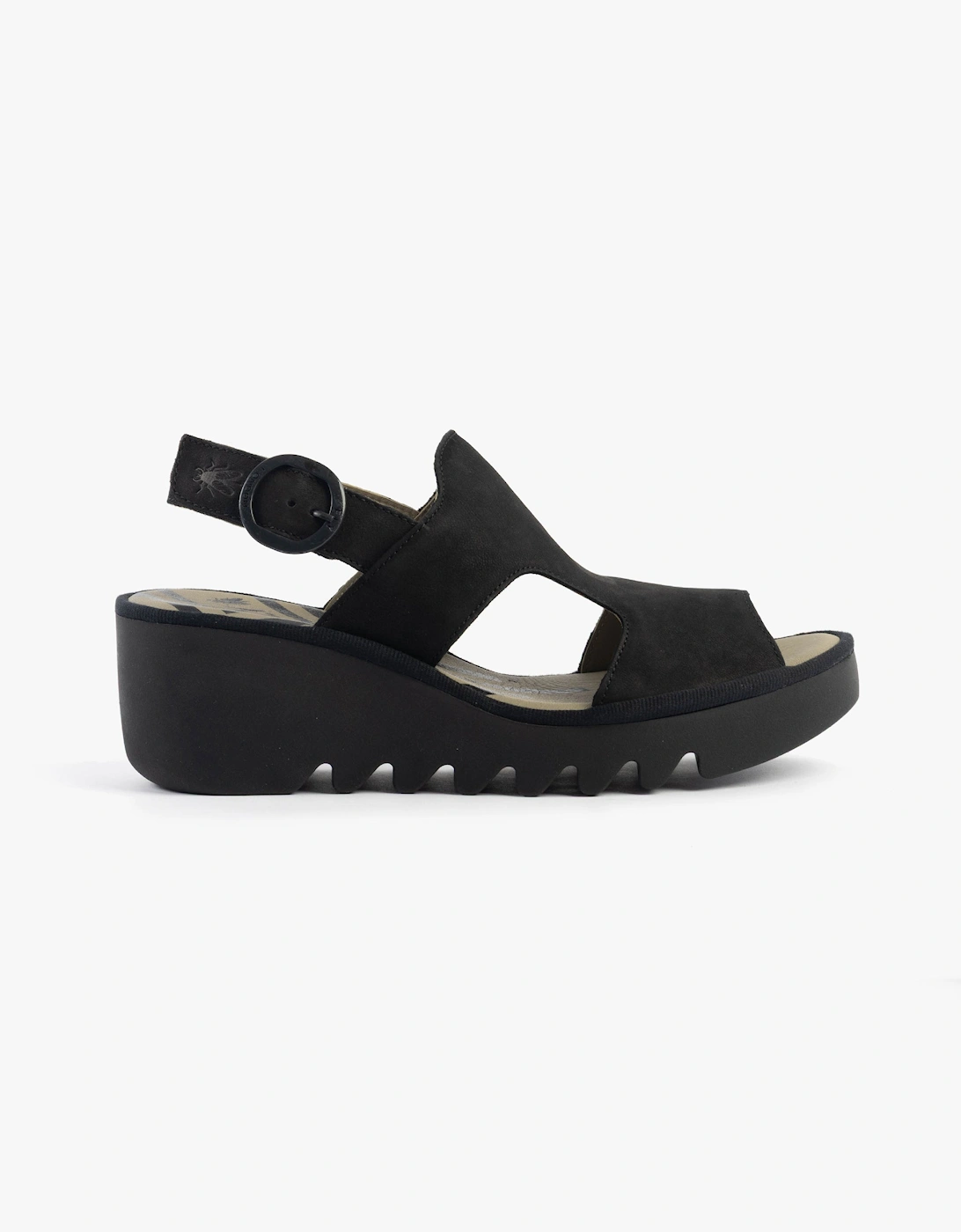 Women's Fly London BAIF585FLY Womens Sandals Black - Size: 7