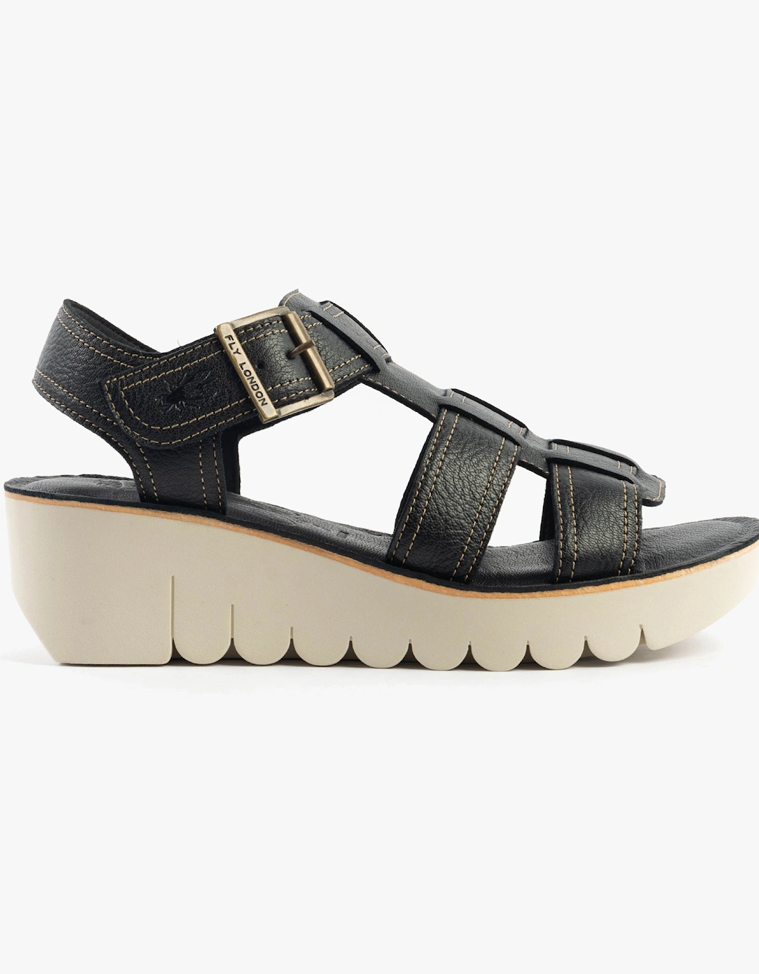 Women's Fly London YUDD236FLY Womens Sandals Black - Size: 8