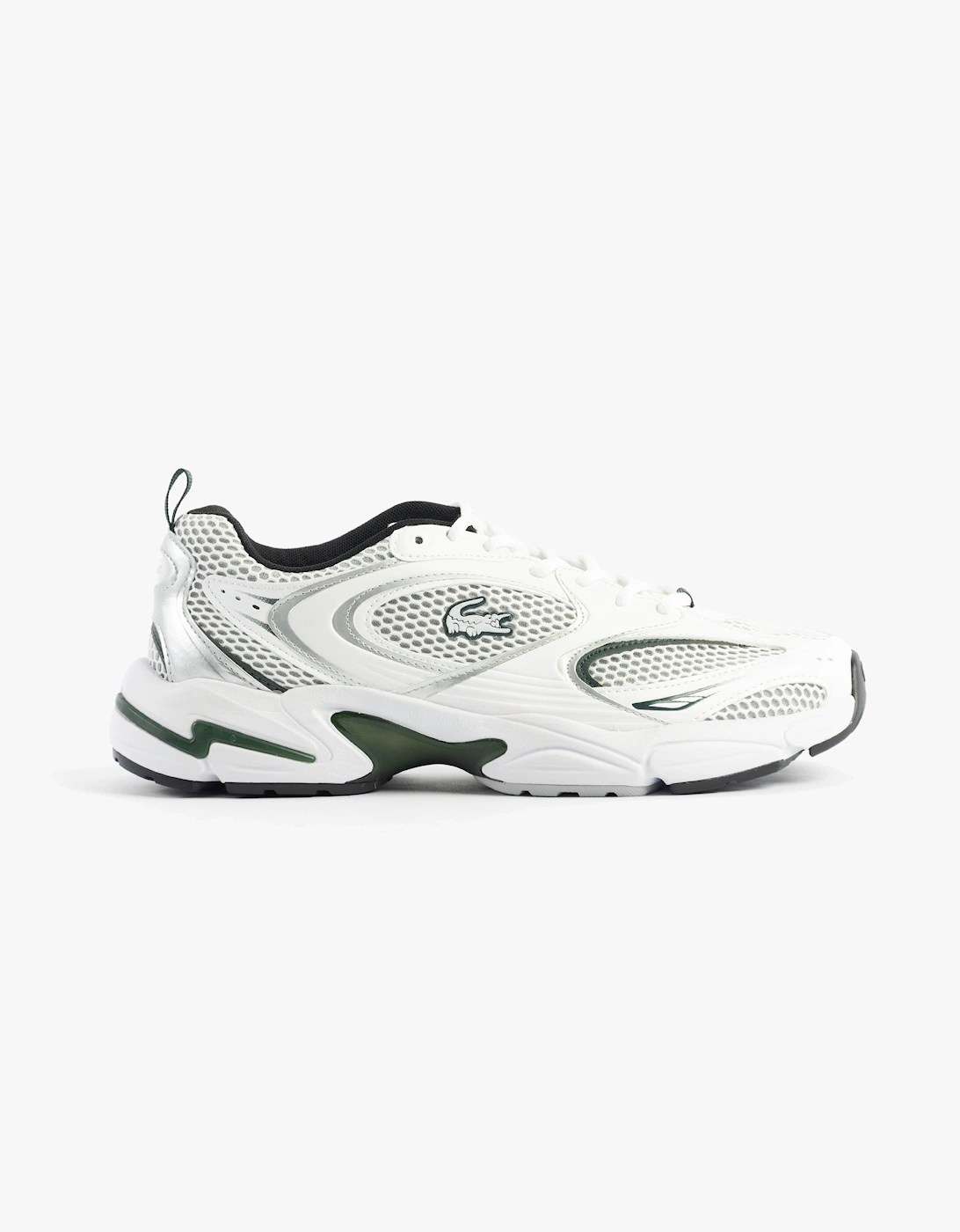 Lacoste Men's Lacoste STORM 96 2K Mens Trainers White/Dark Green