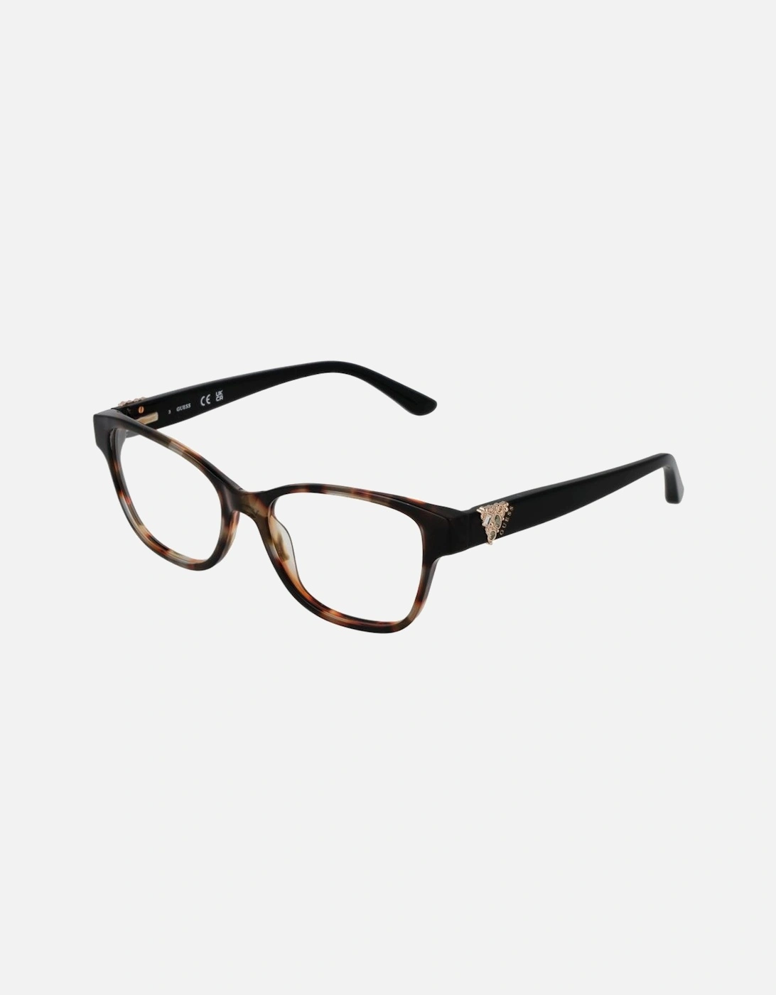 Square Full-Rim Acetate Frame Glasses Women - Brown, 6 of 5