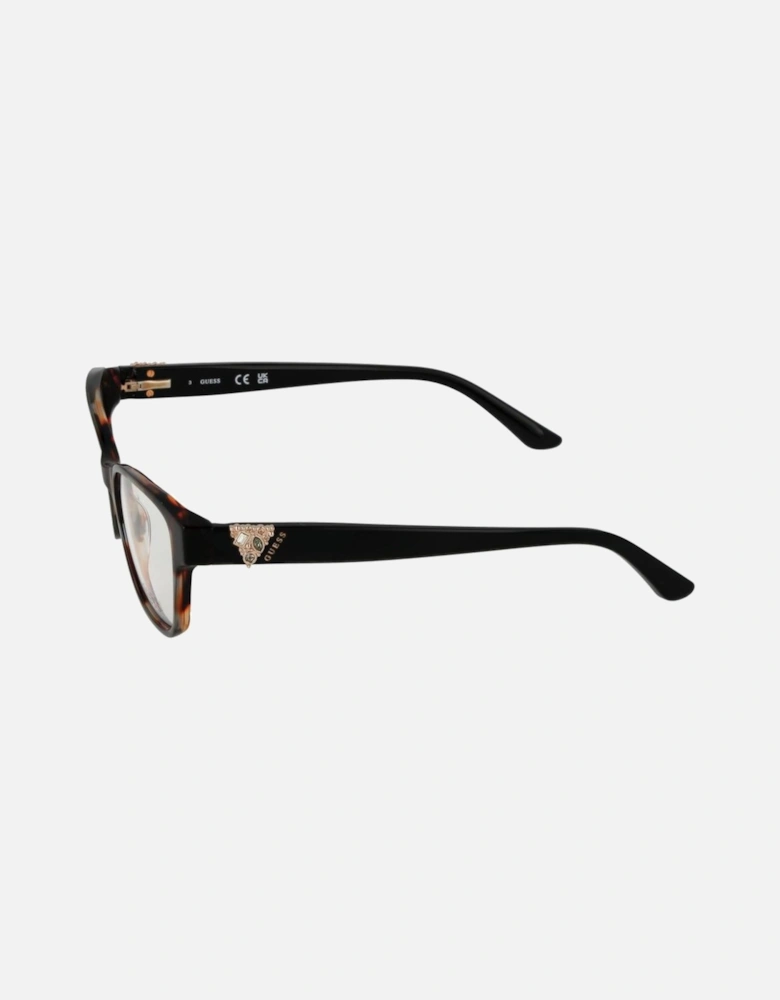 Square Full-Rim Acetate Frame Glasses Women - Brown