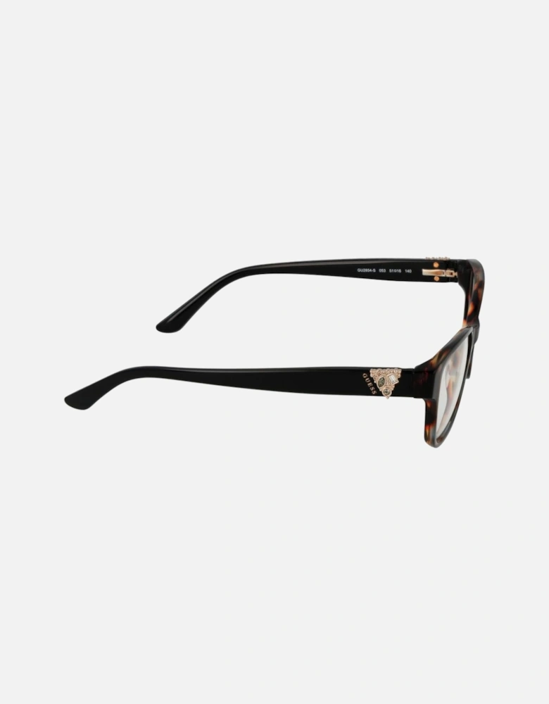 Square Full-Rim Acetate Frame Glasses Women - Brown
