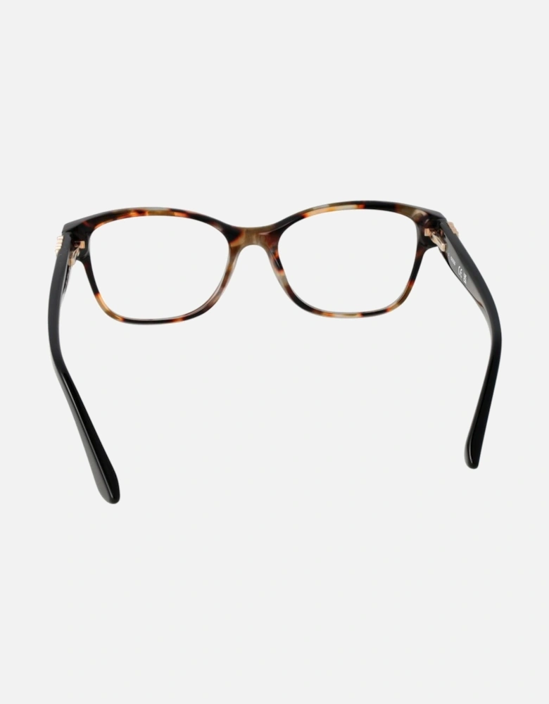 Square Full-Rim Acetate Frame Glasses Women - Brown