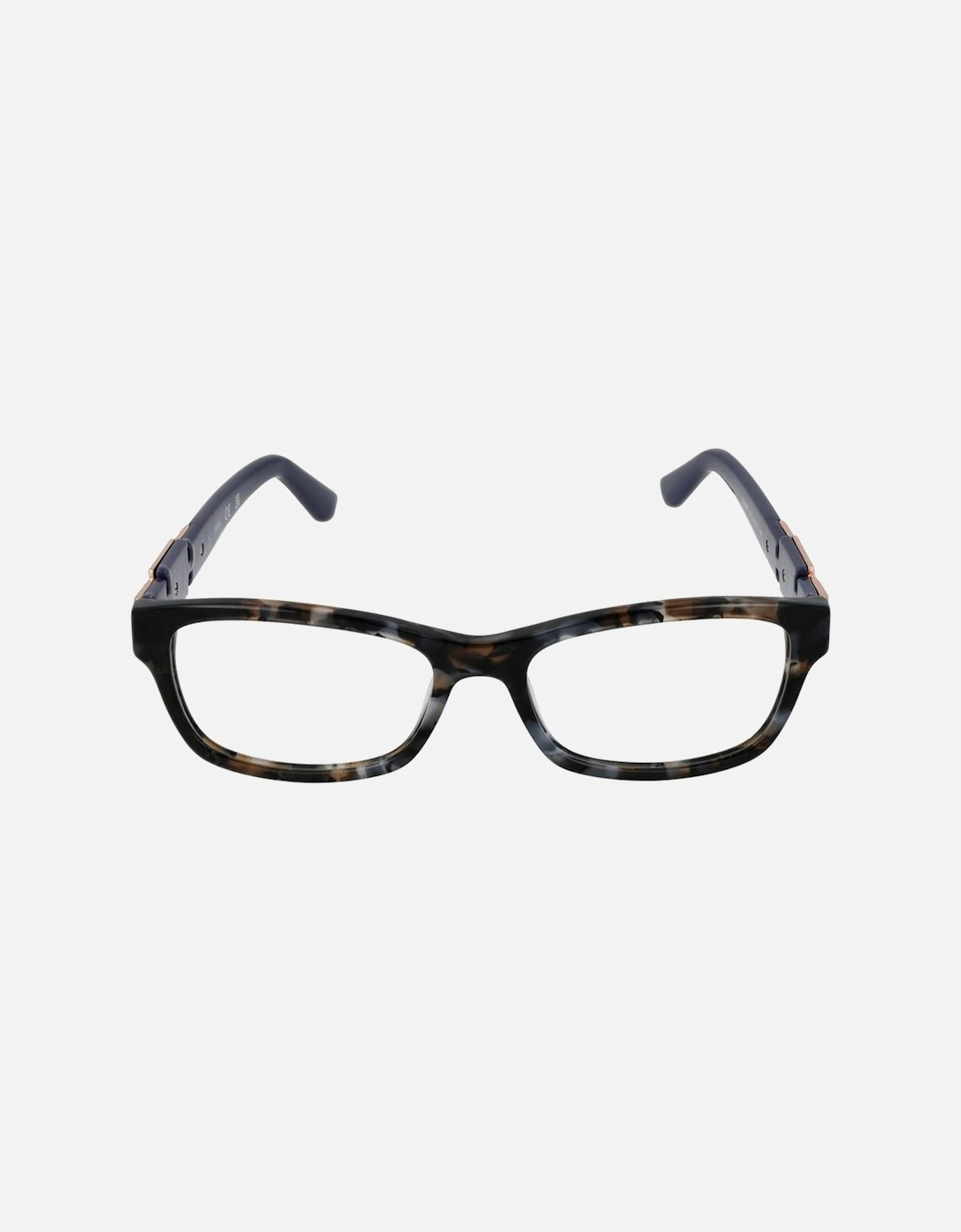 Grey Acetate Full-Rim Rectangle Glasses Women - Gray Frames