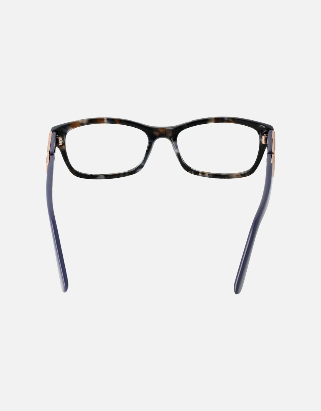 Grey Acetate Full-Rim Rectangle Glasses Women - Gray Frames