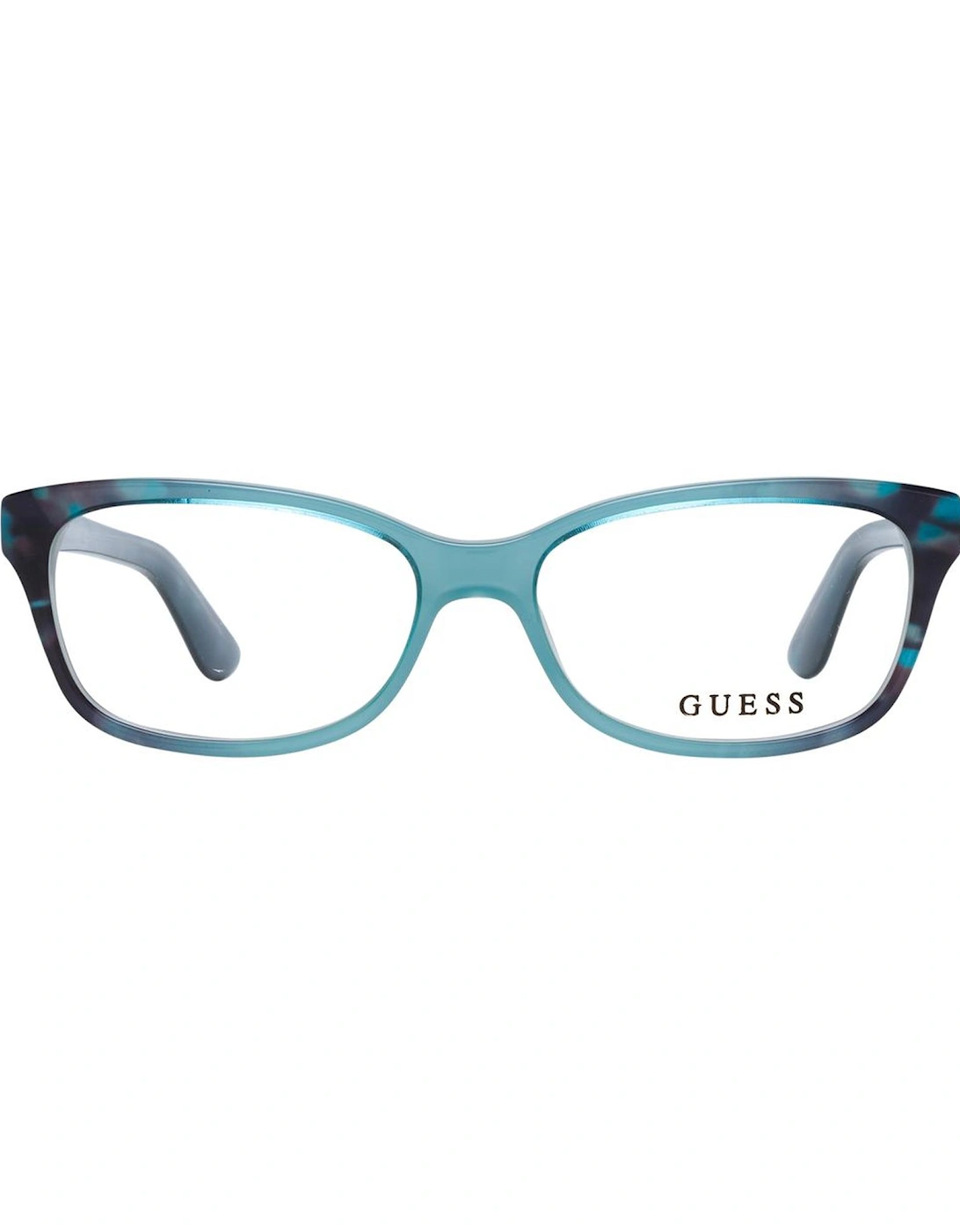 Rectangle Full-Rim Plastic Frame Glasses Women - Turquoise