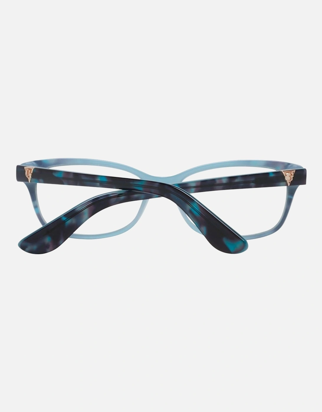 Rectangle Full-Rim Plastic Frame Glasses Women - Turquoise