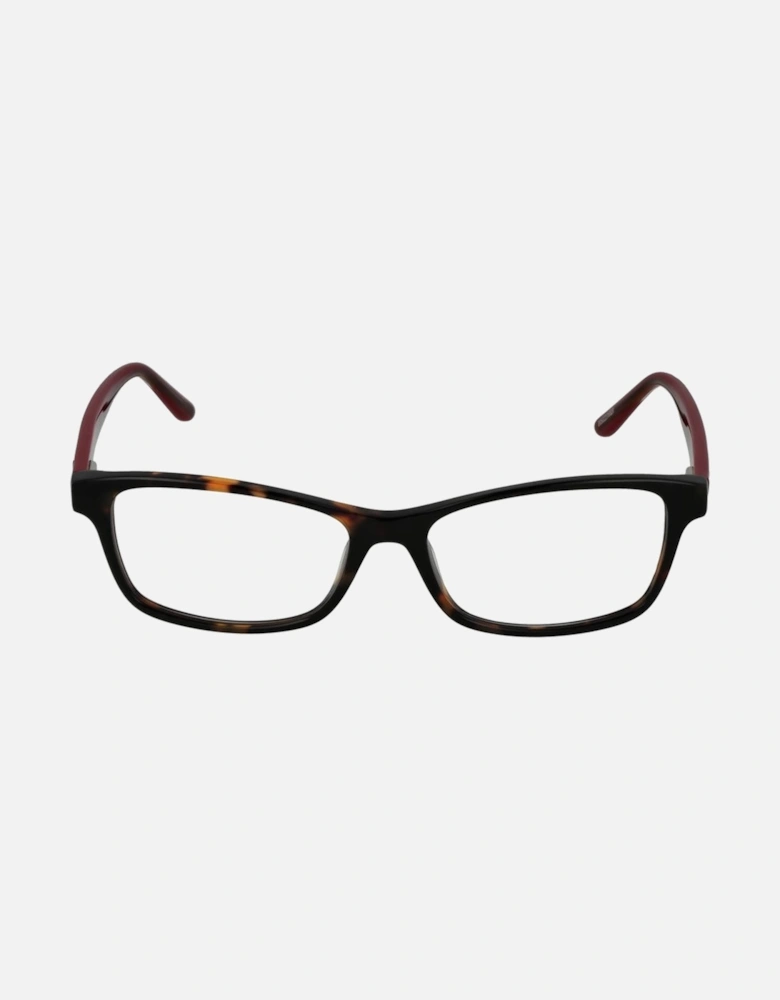Acetate Rectangle Full-Rim Glasses Women - Brown Frames