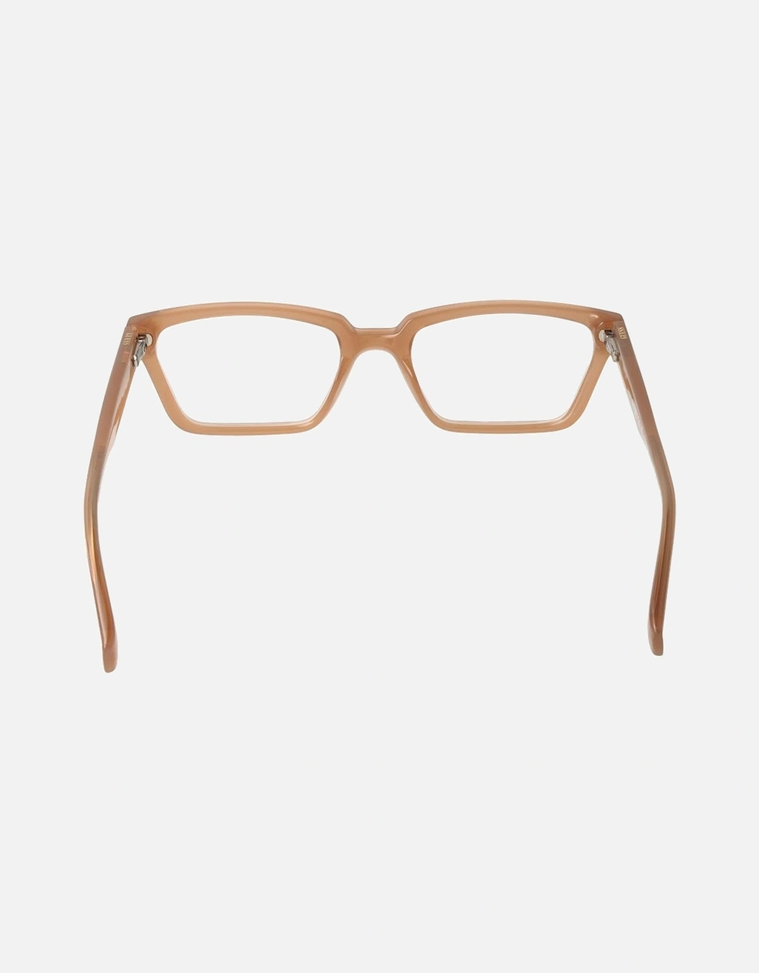 Rectangle Full-Rim Sunglasses with Spring Hinge Women - Beige Frames