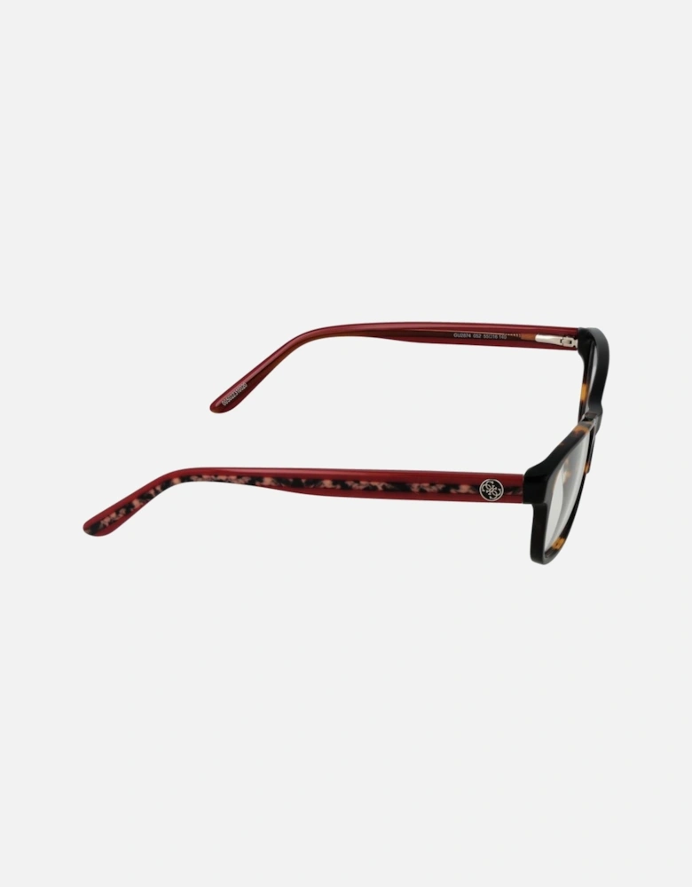 Acetate Rectangle Full-Rim Glasses Women - Brown Frames