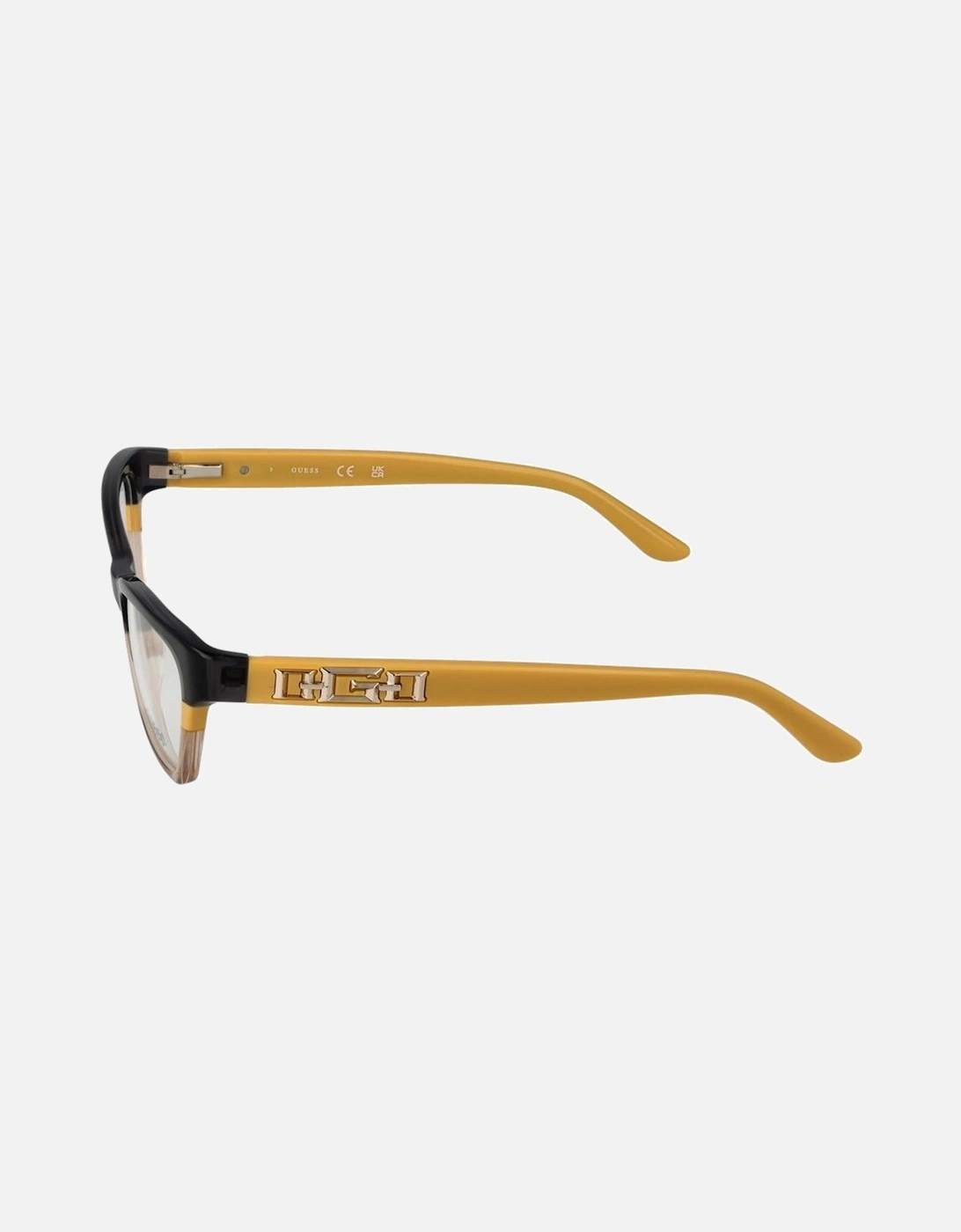 Acetate Full-Rim Rectangle Glasses Women - Black Frames