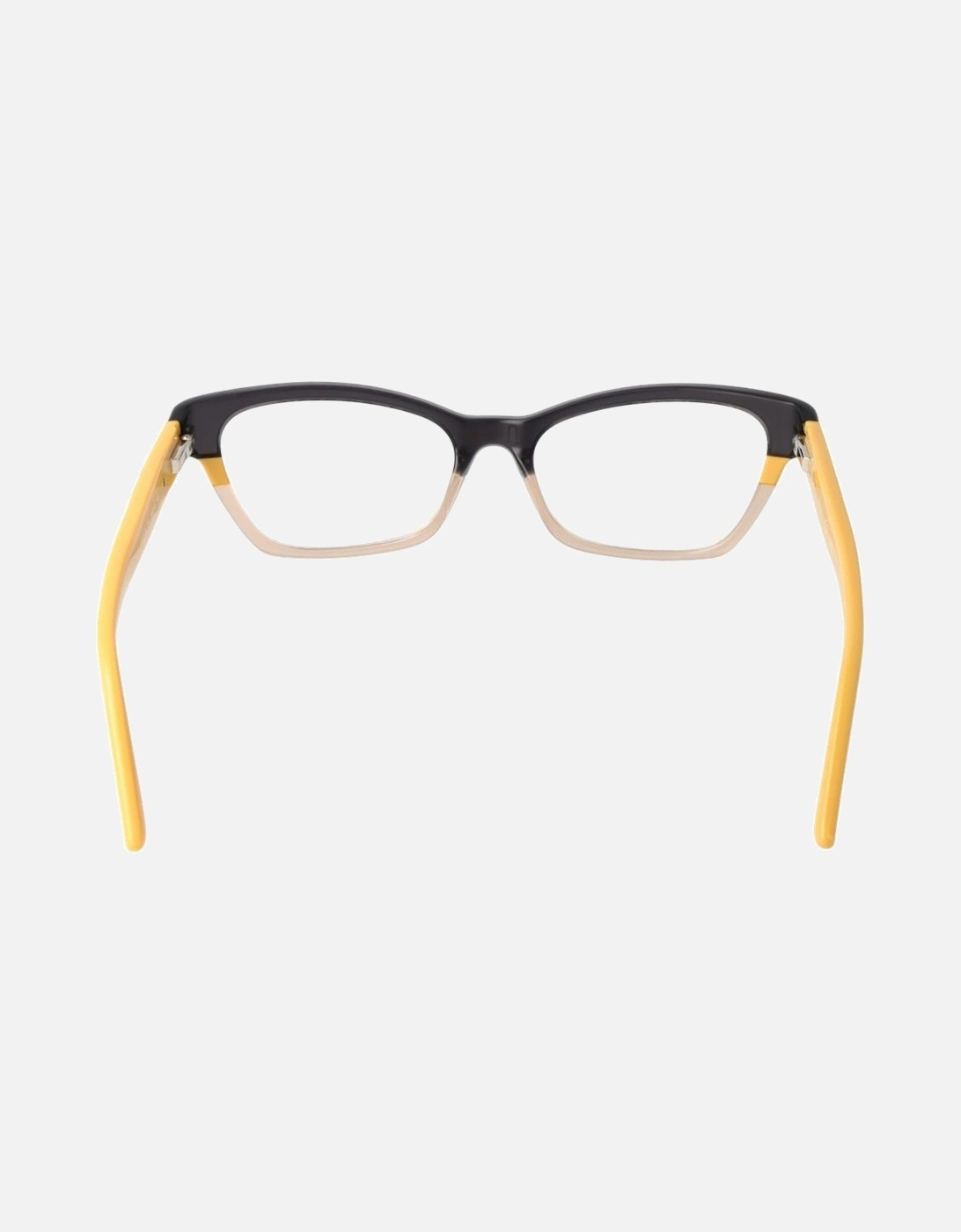 Acetate Full-Rim Rectangle Glasses Women - Black Frames