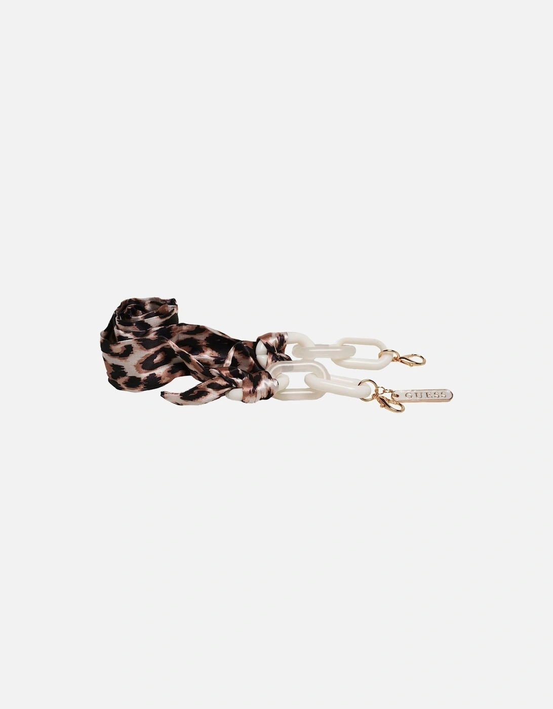 Cat Eye Plastic Frame Eyeglasses with Eyewear Chain Women - Brown