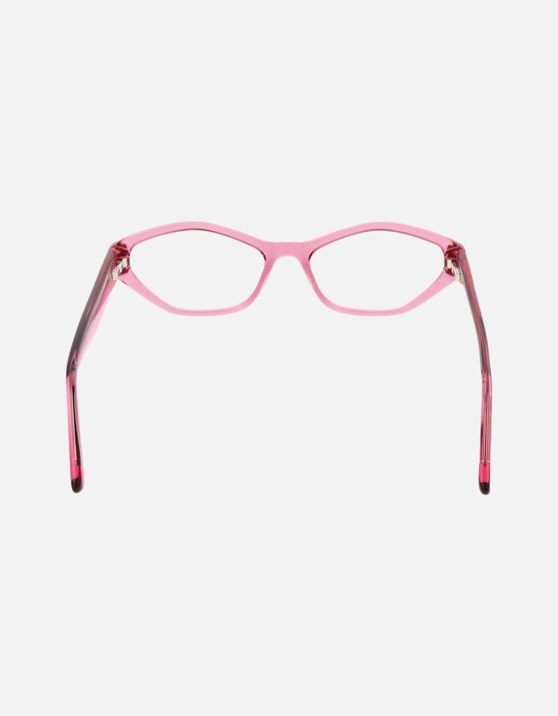Oval Full-Rim Acetate Frame Glasses Women - Pink