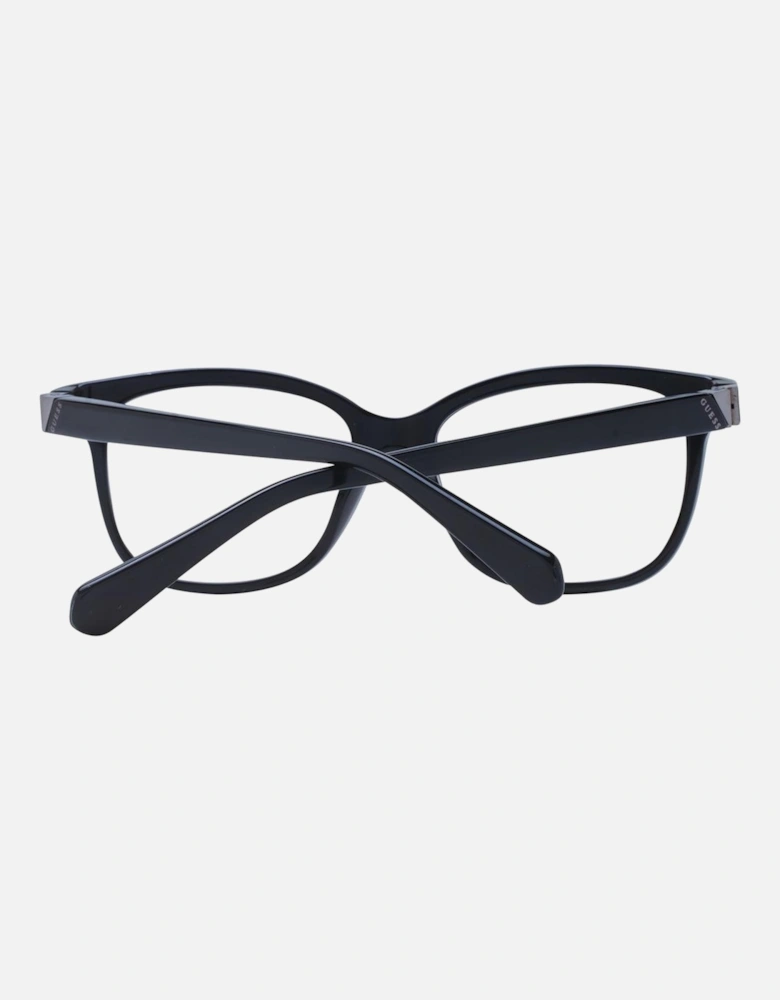 Acetate Full-Rim Butterfly Glasses Unisex - Black Frames
