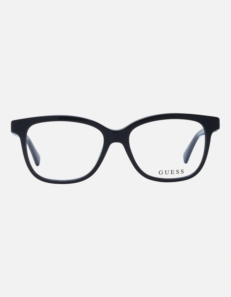 Acetate Full-Rim Butterfly Glasses Unisex - Black Frames