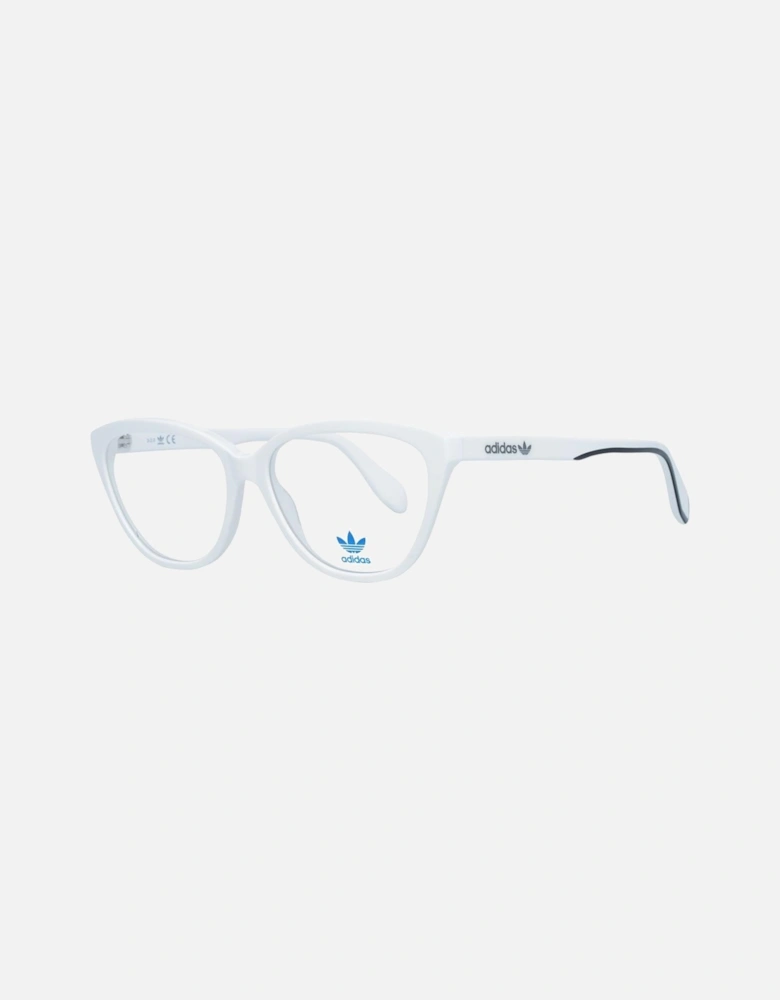 Butterfly Style Full-Rim Plastic Glasses Women - White Frames