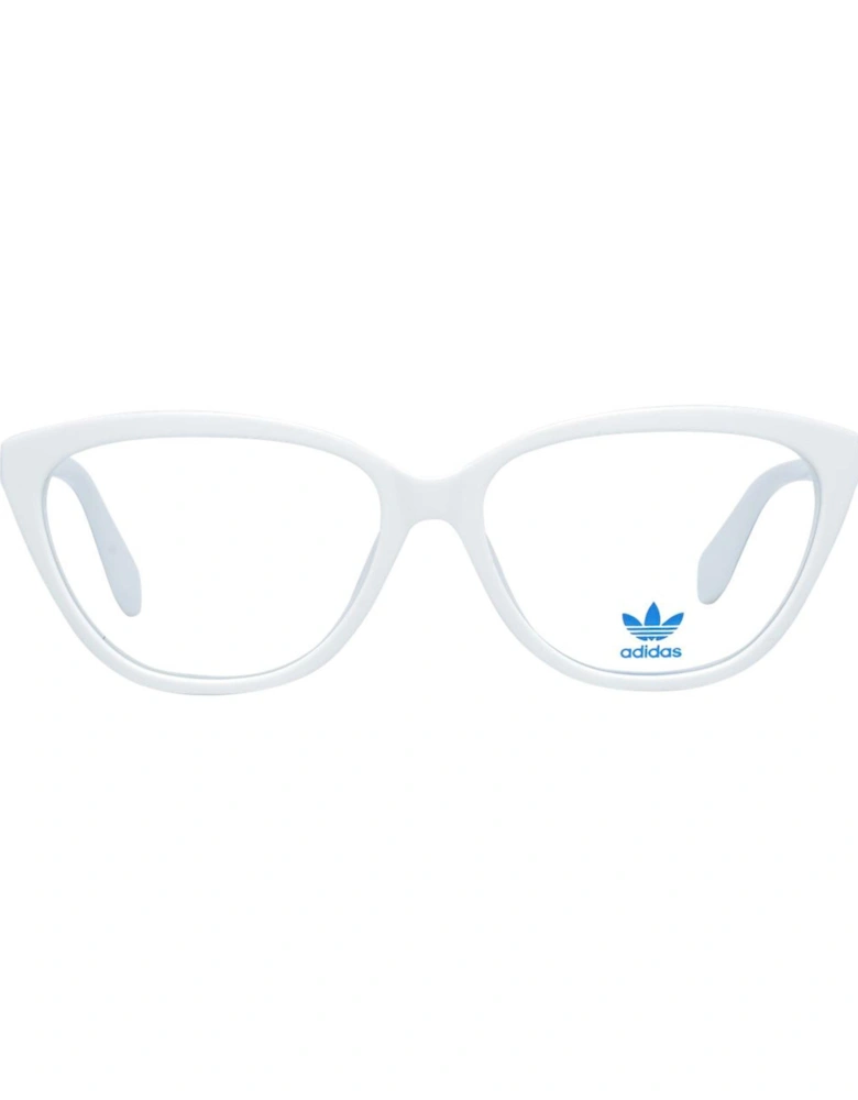 Butterfly Style Full-Rim Plastic Glasses Women - White Frames