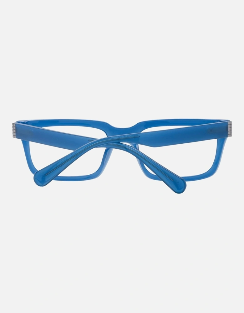 Full-Rim Rectangle Plastic Eyeglasses Unisex - Blue Frames