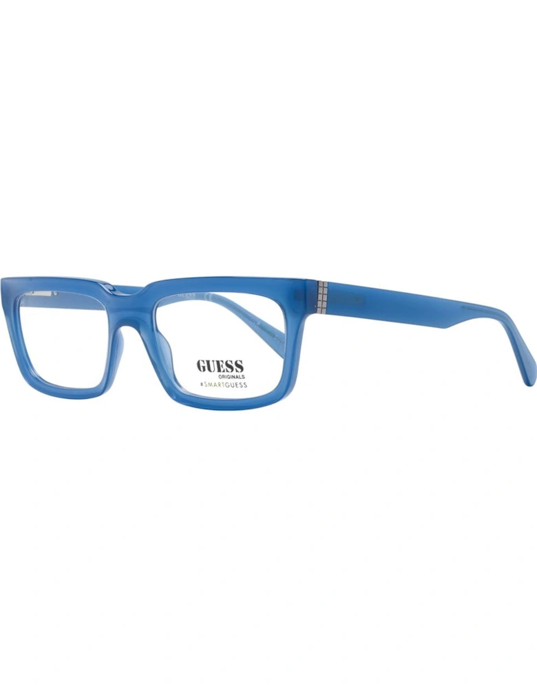 Full-Rim Rectangle Plastic Eyeglasses Unisex - Blue Frames