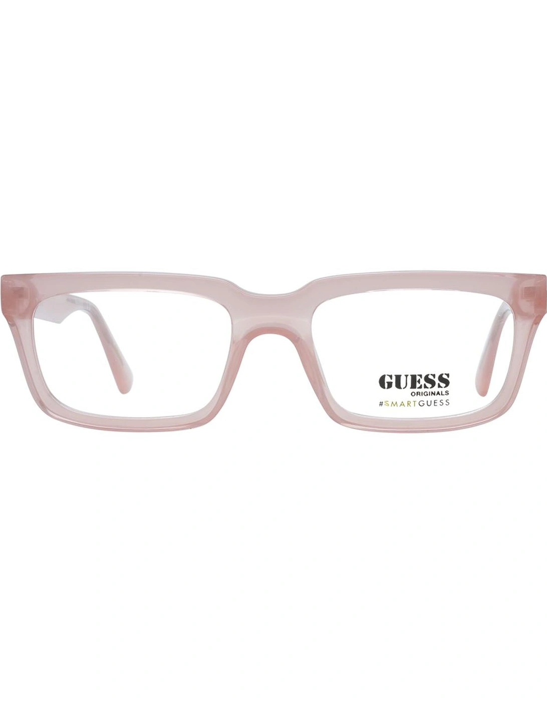Rectangle Full-Rim Plastic Frame Glasses Women - Pink