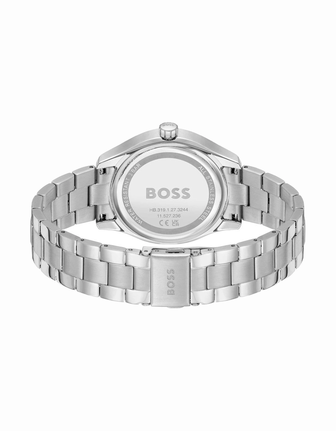Quartz Stainless Steel Analog Watch Unisex - Silver Unisex Watches