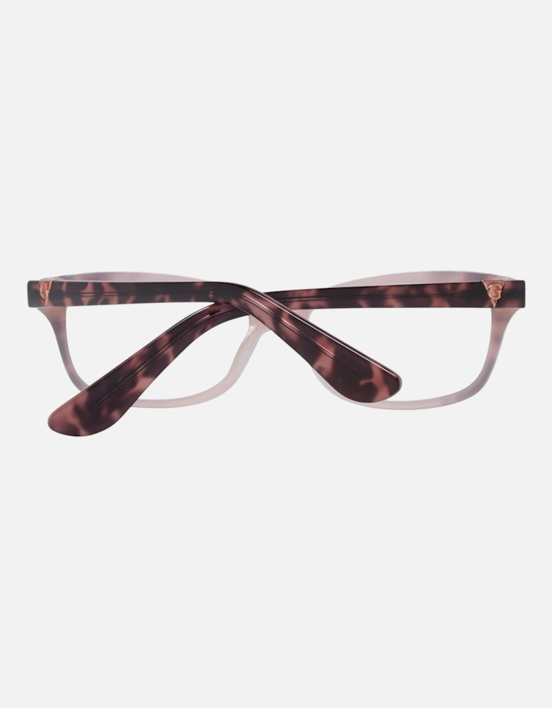 Full-Rim Rectangle Plastic Frame Glasses Women - Pink