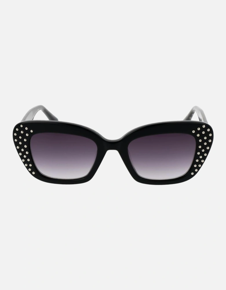 Cat Eye Full-Rim Gradient Sunglasses Women - Black