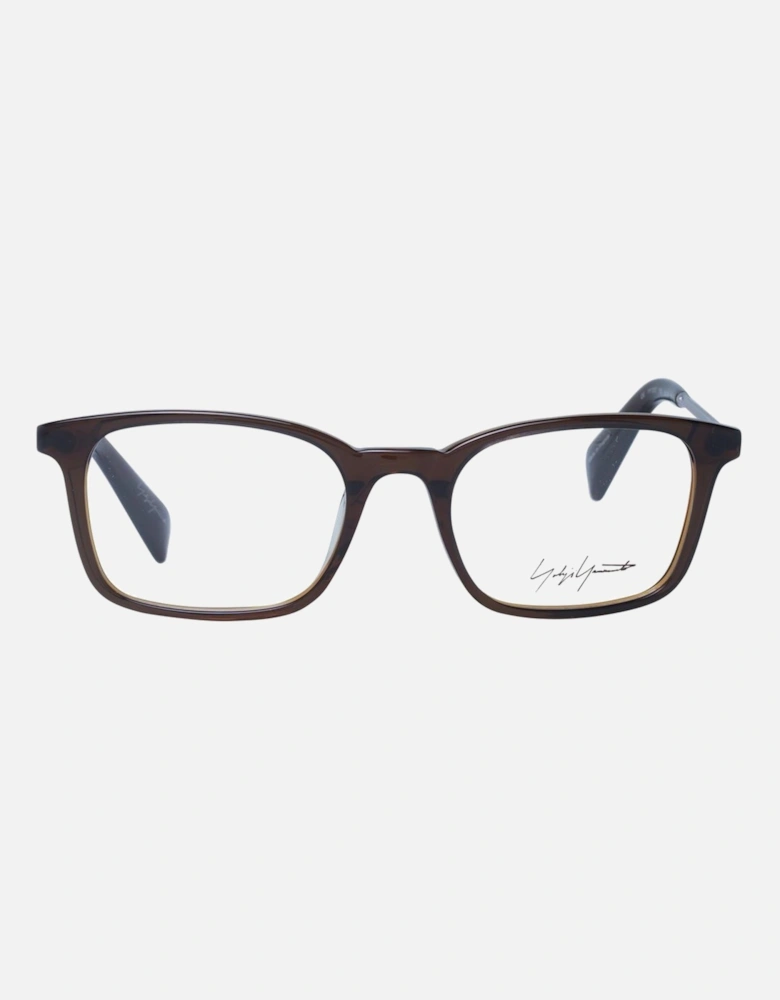 Square Full-Rim Plastic Frame Glasses Women - Black