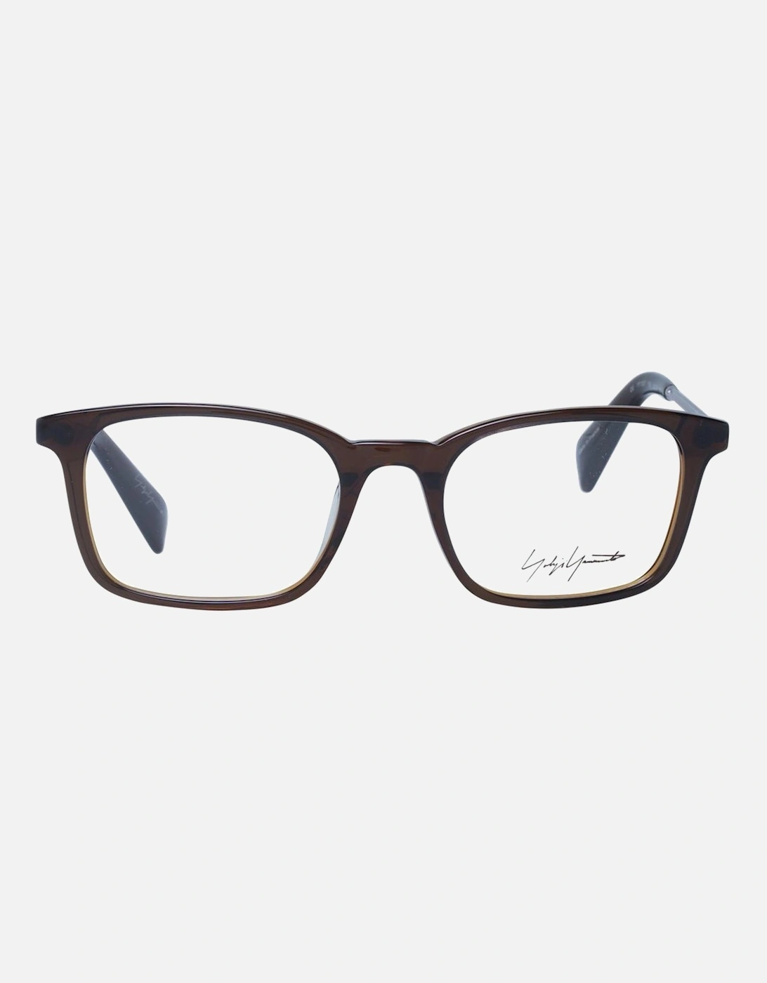 Square Full-Rim Plastic Frame Glasses Women - Black