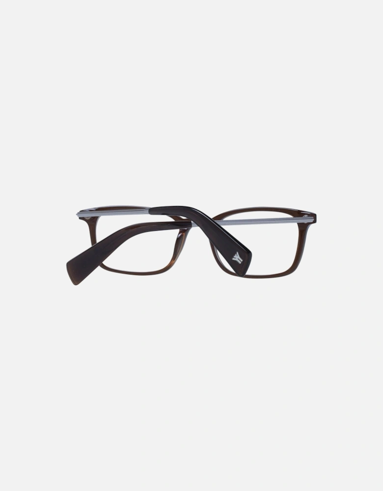 Square Full-Rim Plastic Frame Glasses Women - Black