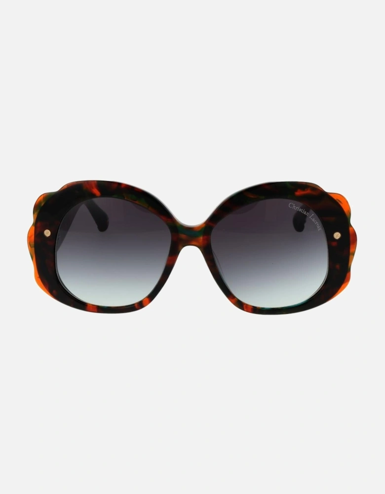 Gradient Butterfly Full-Rim Sunglasses with 100% UV Protection Women -
