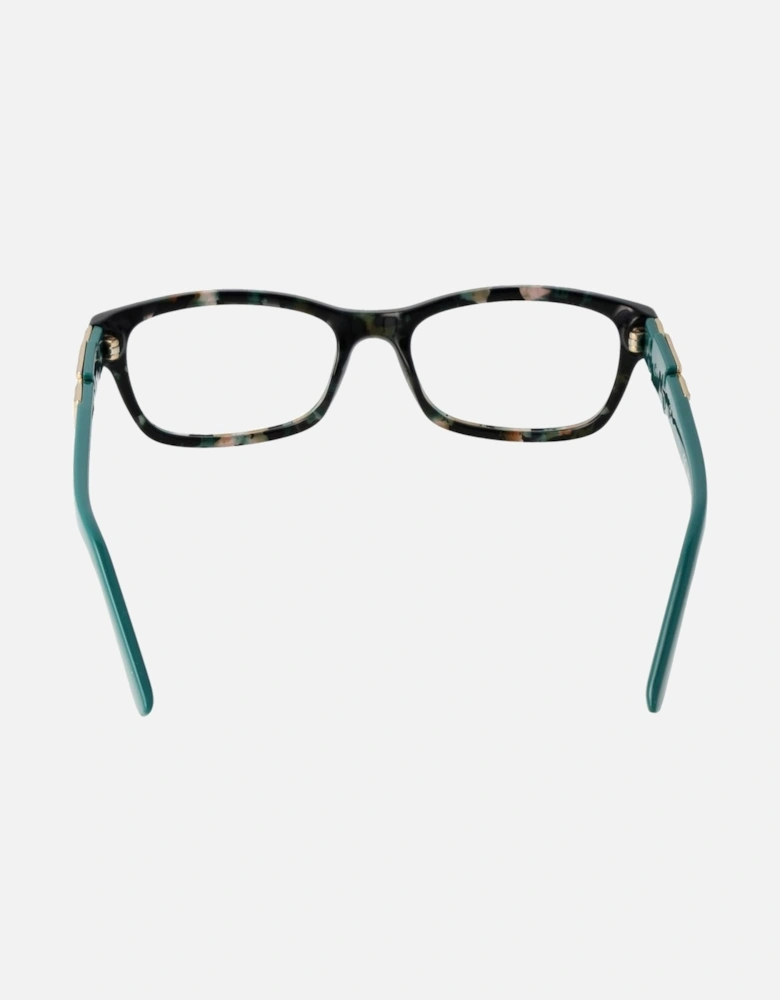 Rectangle Full-Rim Acetate Frame Glasses Women - Black