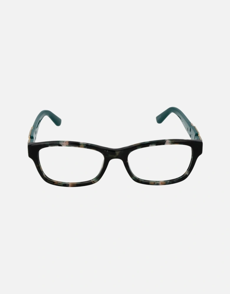 Rectangle Full-Rim Acetate Frame Glasses Women - Black