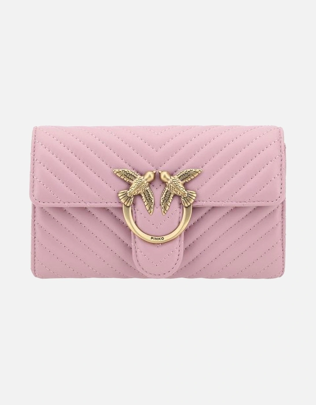 Calfskin Quilted One Shoulder Wallet with Chain Strap Women -, 5 of 4