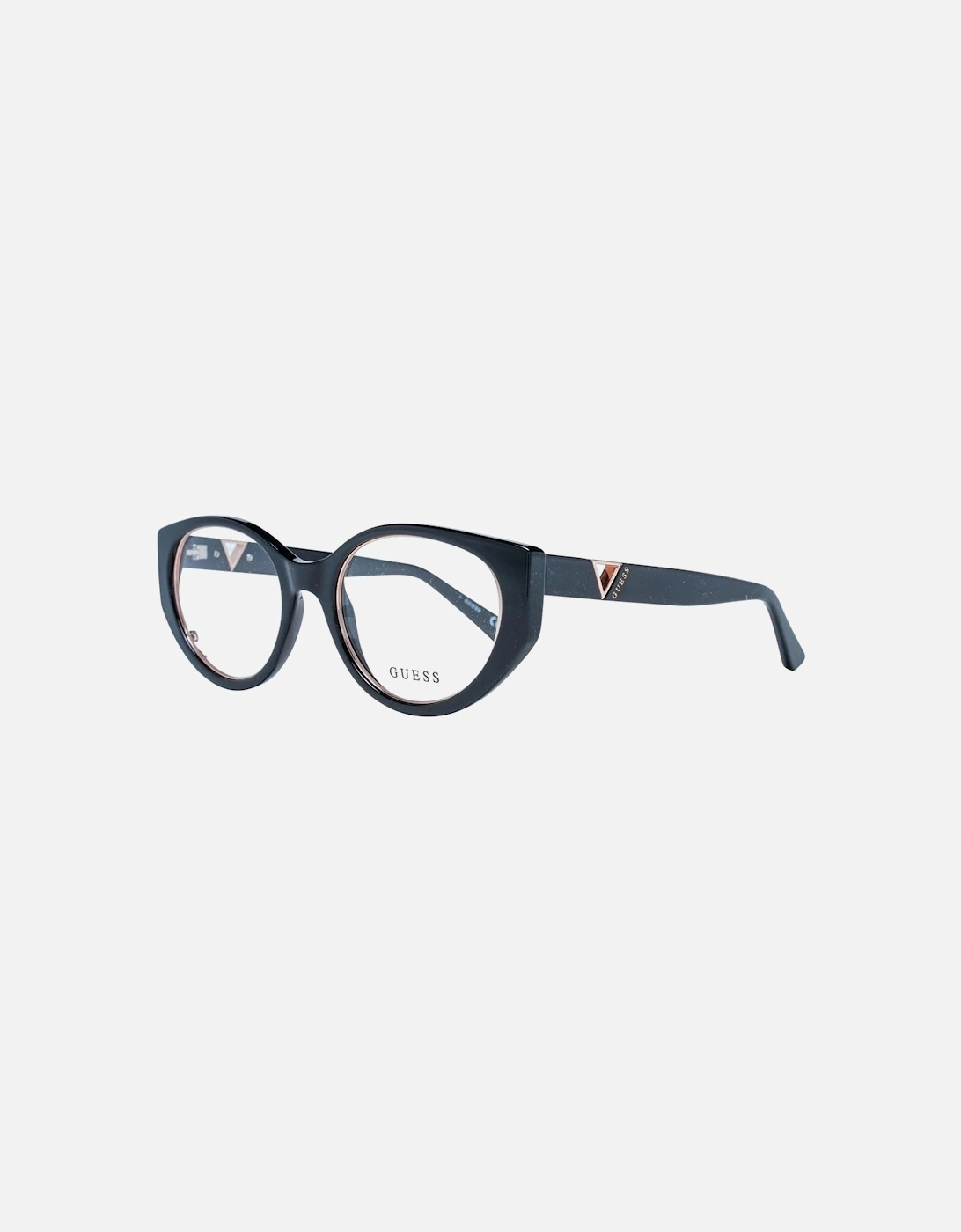 Cat Eye Black Plastic Frame Sunglasses with Eyewear Chain Women, 5 of 4
