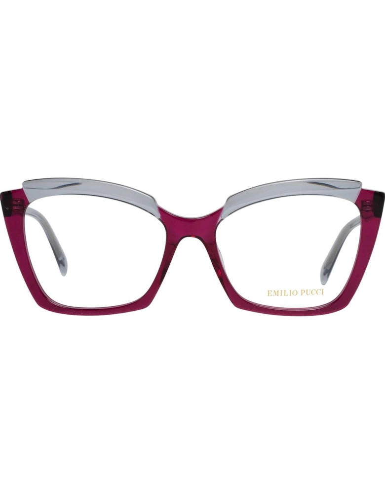 Full-Rim Plastic Frame Eyeglasses Women - Purple