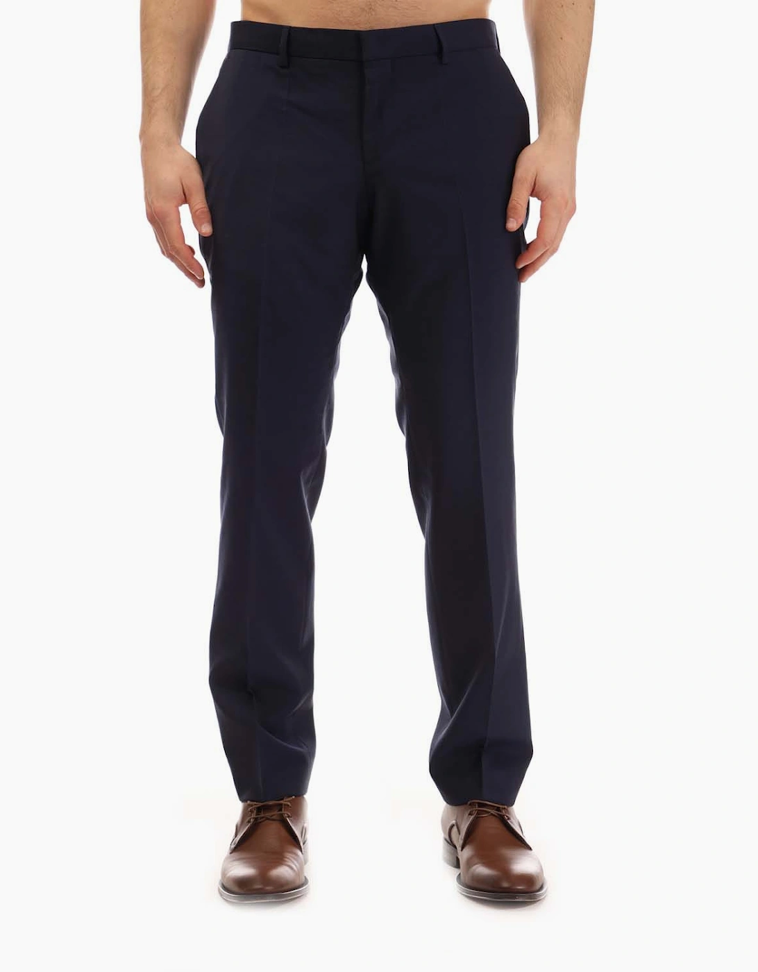 Hugo Boss Men's C-Genius Trousers - Blue - Size: 34