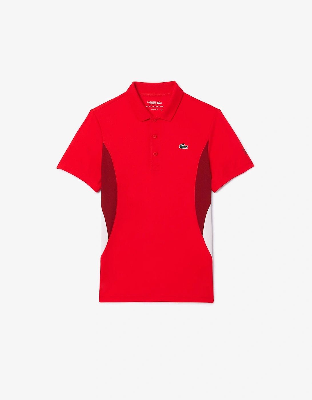 Lacoste Men's Tennis x Novak Djokovic Fan Regular-Fit Polo Shirt - Red - Size: 36