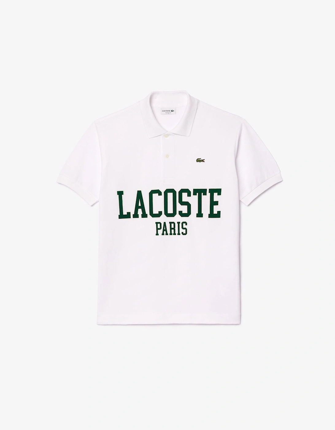 Lacoste Men's Classic-Fit Piqué Polo Shirt - White - Size: 34