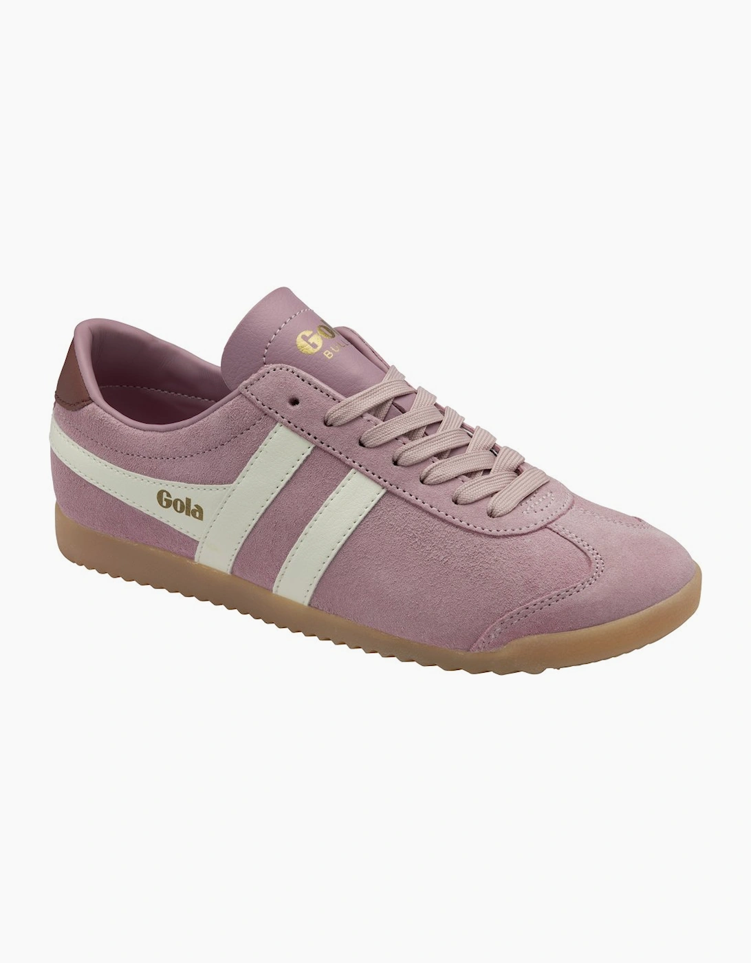 Gola Women's Bullet Suede Womens Trainers - Candy Off White Pa - Size: 4