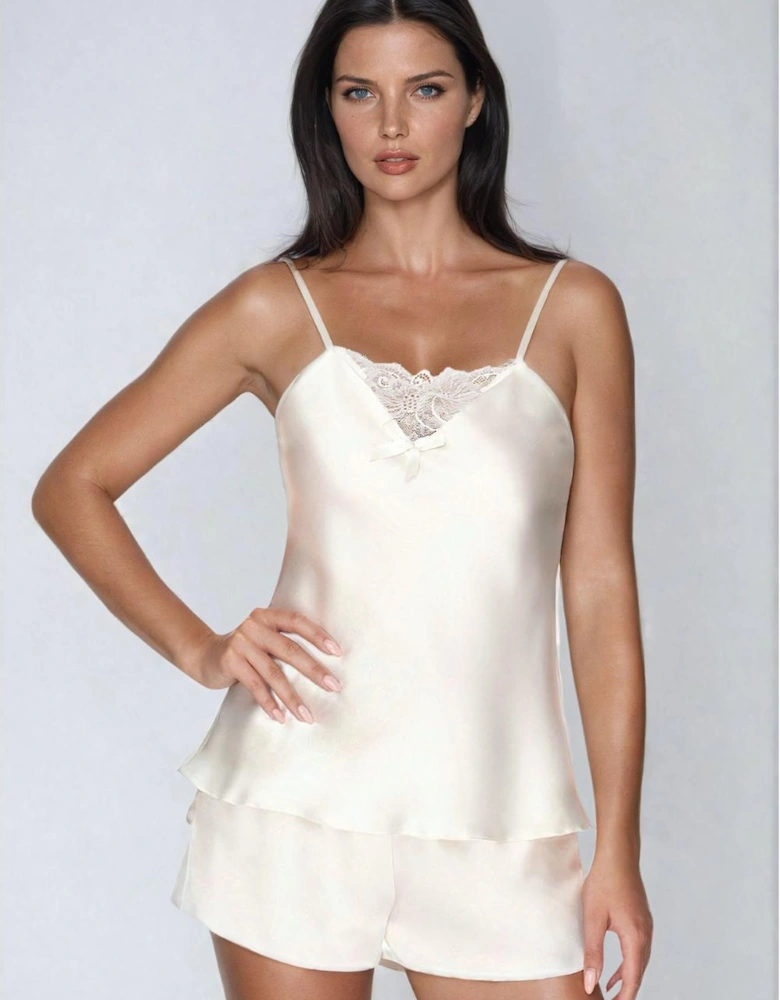 Satin nightwear Lace by Women - Ivory